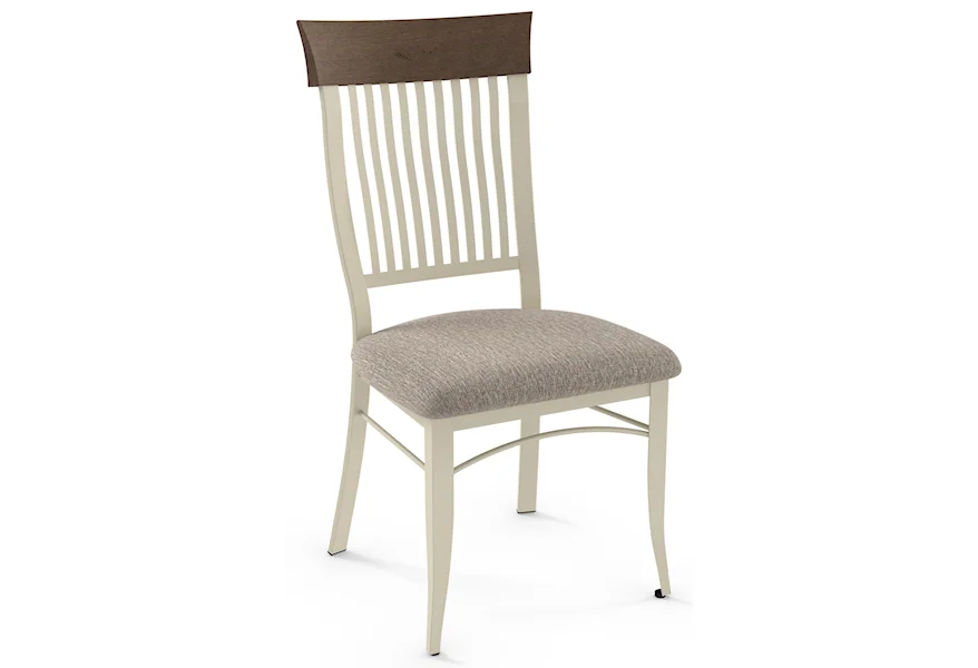 Farmhouse Annabelle Upholstered Side Chair by Amisco at Esprit Decor Home Furnishings